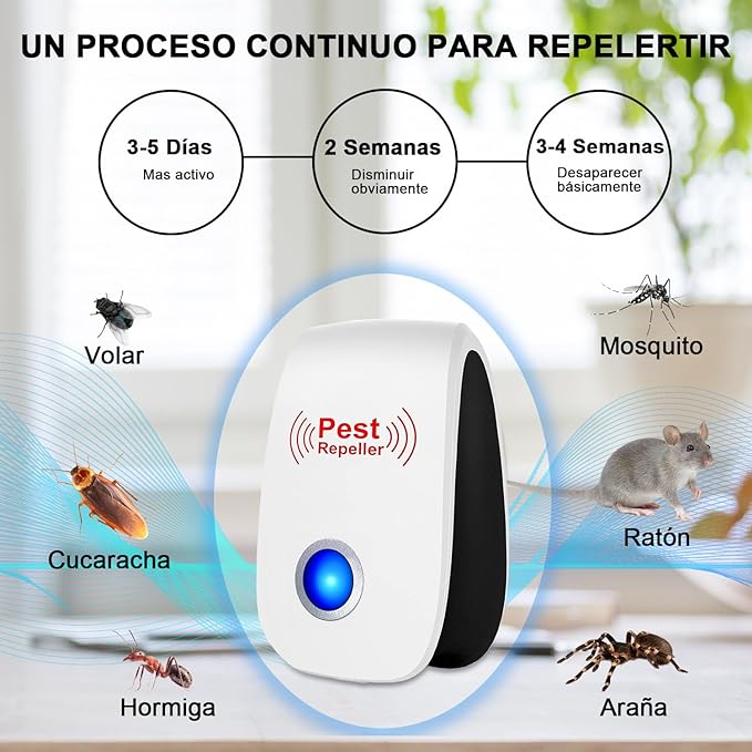 Pest Repeller | 🐁 Repelente UltraSonico🪳